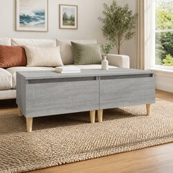 Scandinavian Grey Accent Side Tables – Set of 2