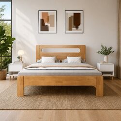 Elegant White Bedside Tables Set of 2 for Storage