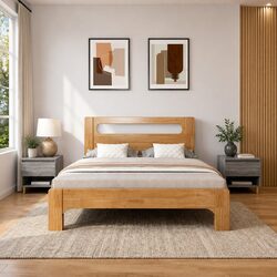Grey Sonoma Bedside Tables 2 pcs 50x46x50 cm