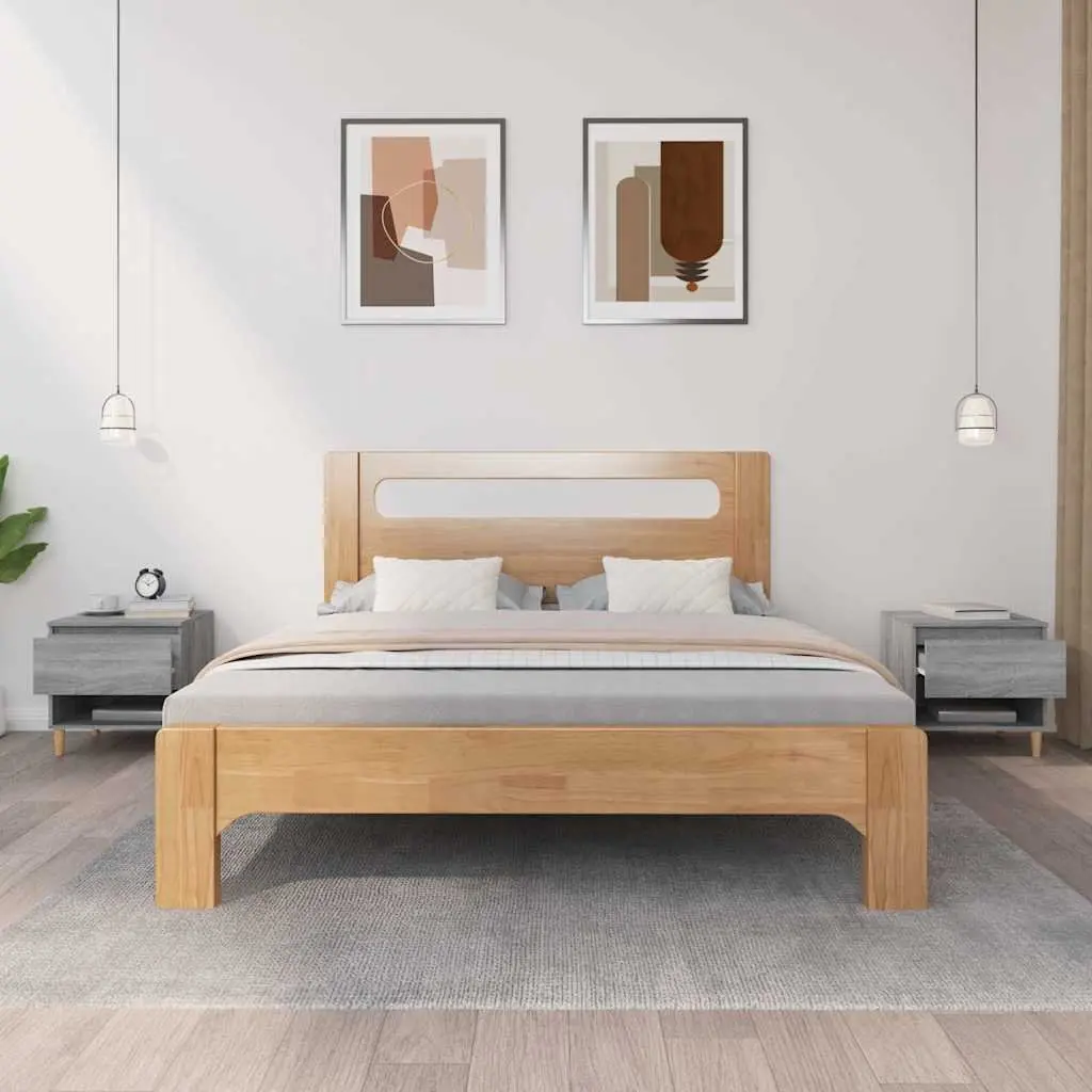 Grey Sonoma Bedside Tables 2 pcs 50x46x50 cm