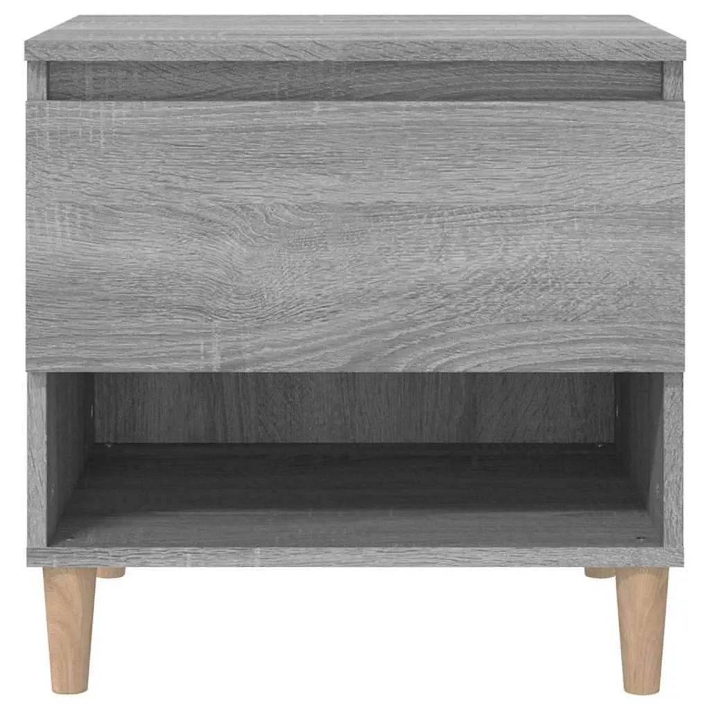 Grey Sonoma Bedside Tables 2 pcs 50x46x50 cm