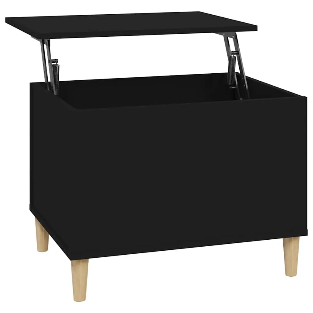 Lift-Top Coffee Table Black 60x44.5x45 cm Engineered Wood