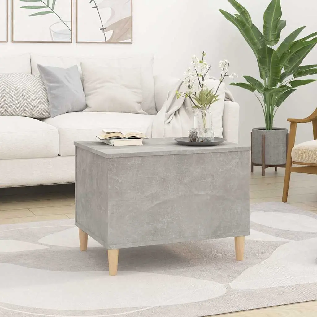 Lift-Top Coffee Table Grey Engineered Wood 60W x 44.5D x 45H cm
