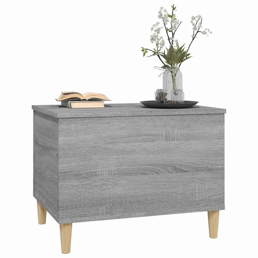 Coffee Table Lift-Top Grey Sonoma Engineered Wood Storage