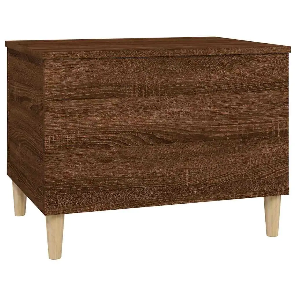 Coffee Table Brown Oak 60x44.5x45cm Lift Top Storage Engineered Wood