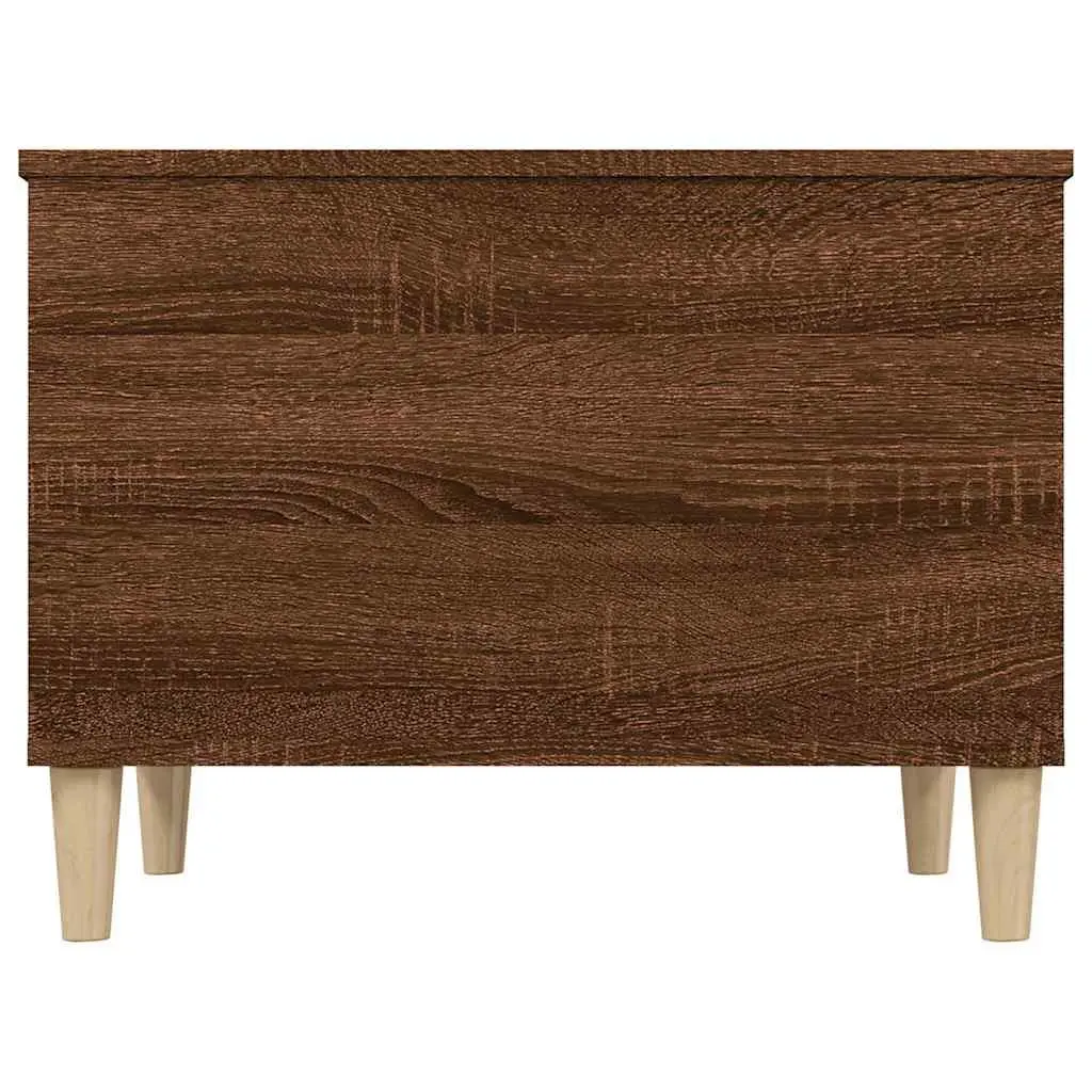 Coffee Table Brown Oak 60x44.5x45cm Lift Top Storage Engineered Wood