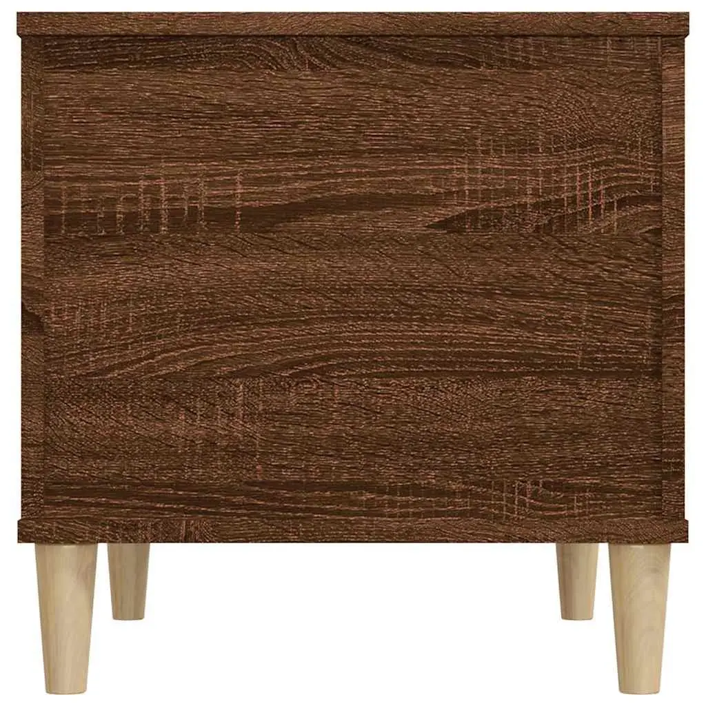 Coffee Table Brown Oak 60x44.5x45cm Lift Top Storage Engineered Wood