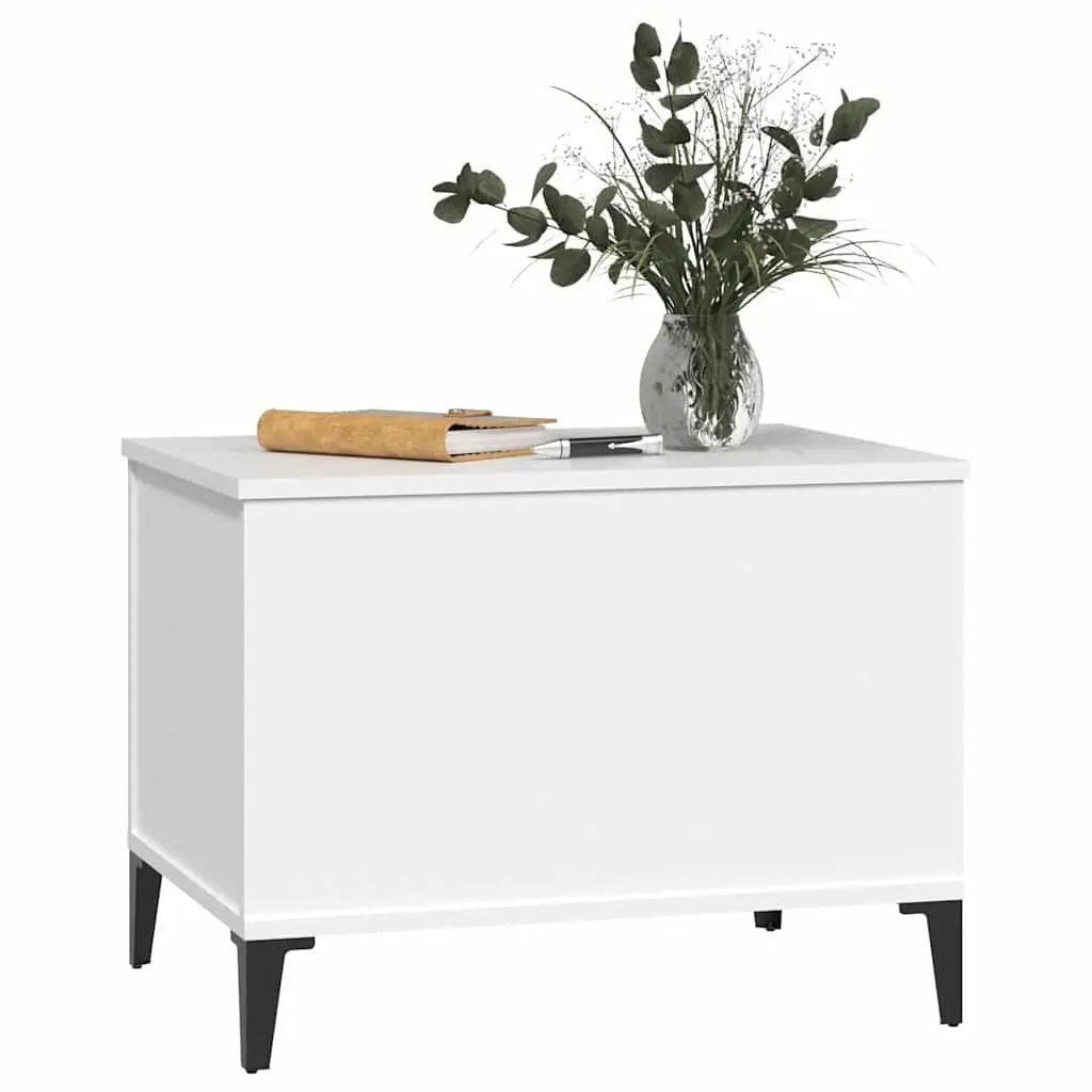 Lift-Top Coffee Table White 60x44.5x45cm Engineered Wood