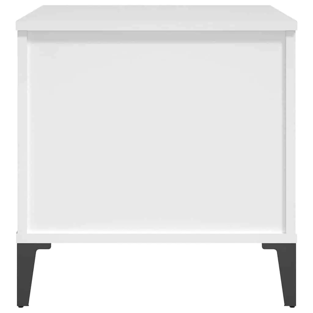 Lift-Top Coffee Table White 60x44.5x45cm Engineered Wood
