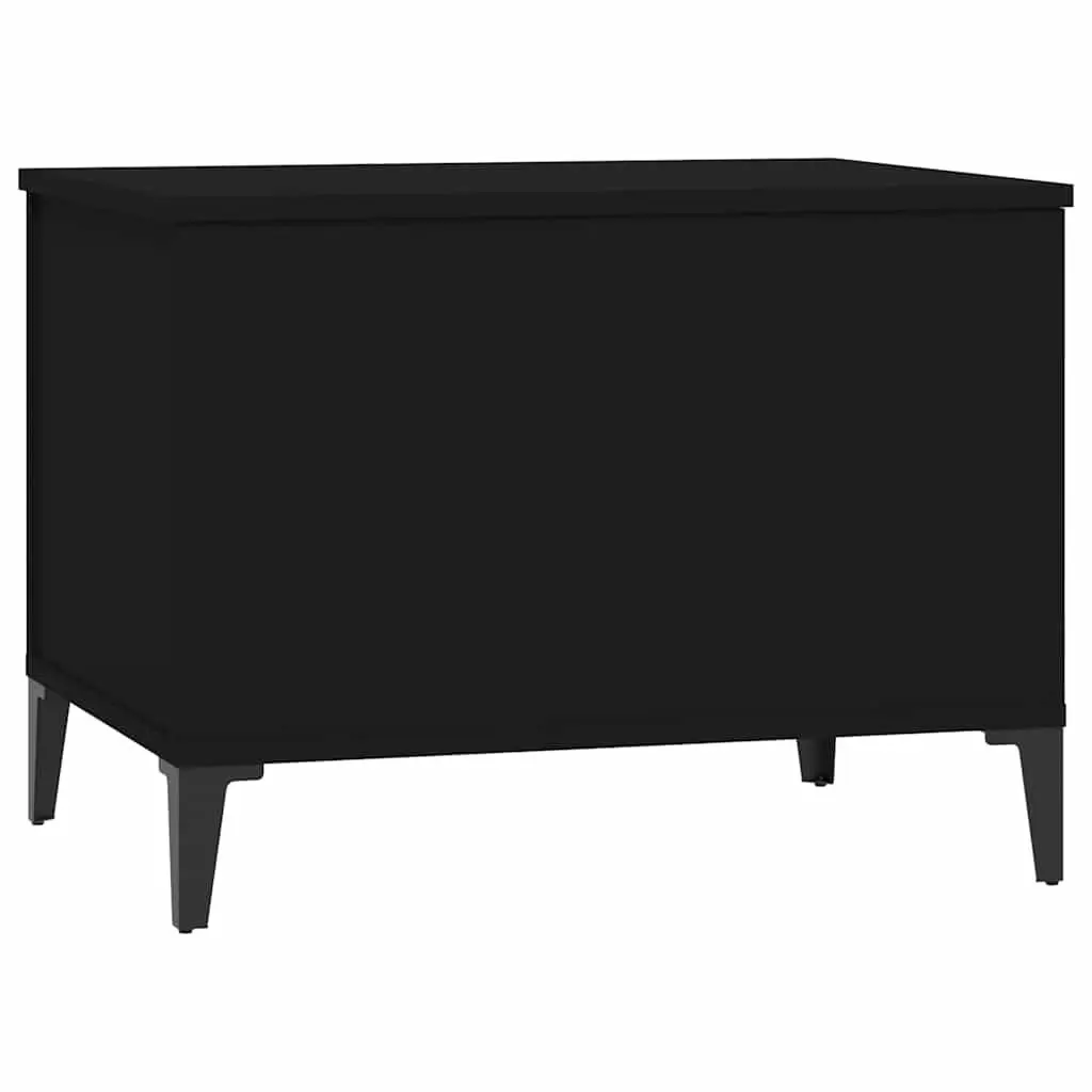 Lift-Top Coffee Table Black Modern 60W x 44.5D x 45H cm Engineered Wood