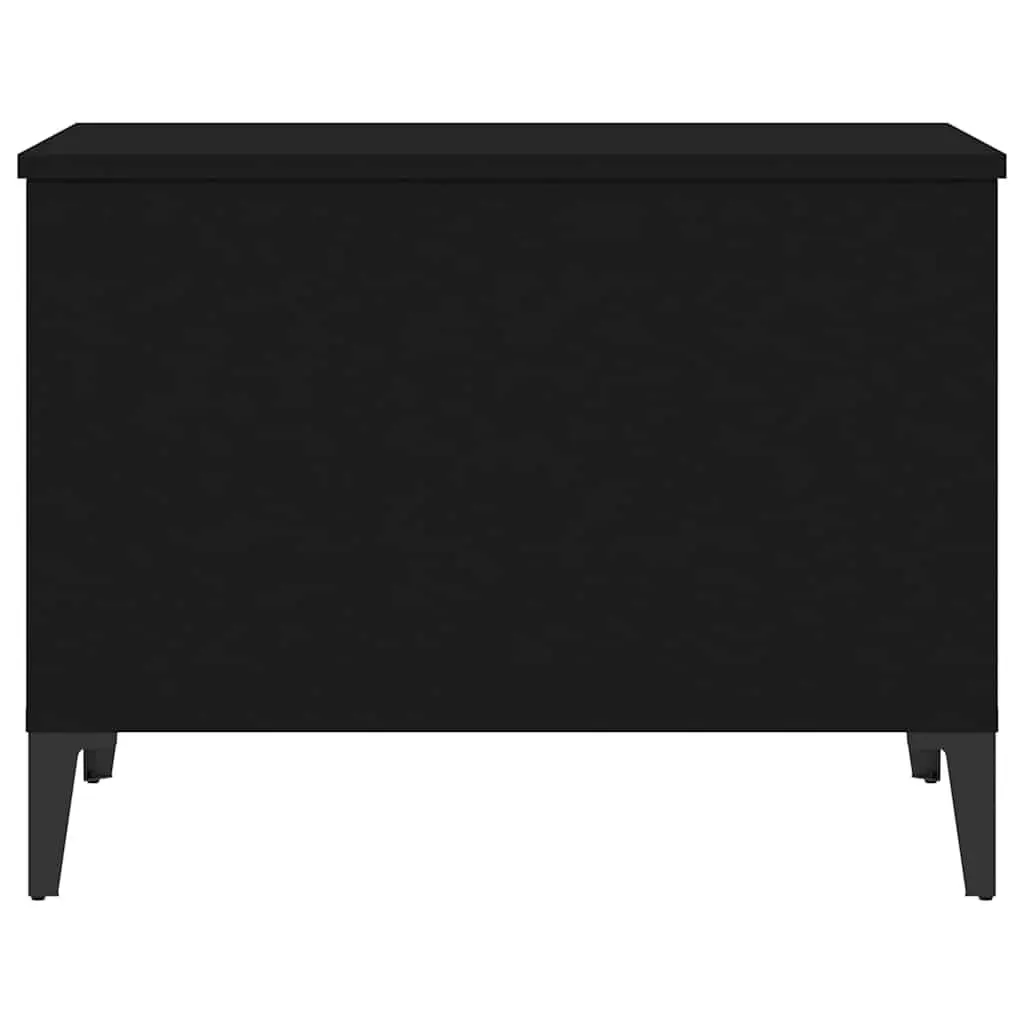 Lift-Top Coffee Table Black Modern 60W x 44.5D x 45H cm Engineered Wood