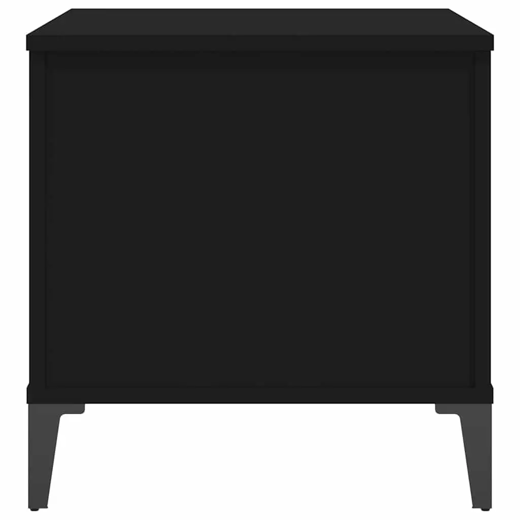 Lift-Top Coffee Table Black Modern 60W x 44.5D x 45H cm Engineered Wood