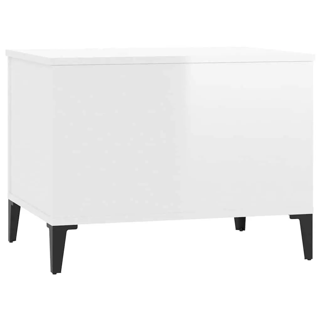 Lift Top Coffee Table with Hidden Storage in White