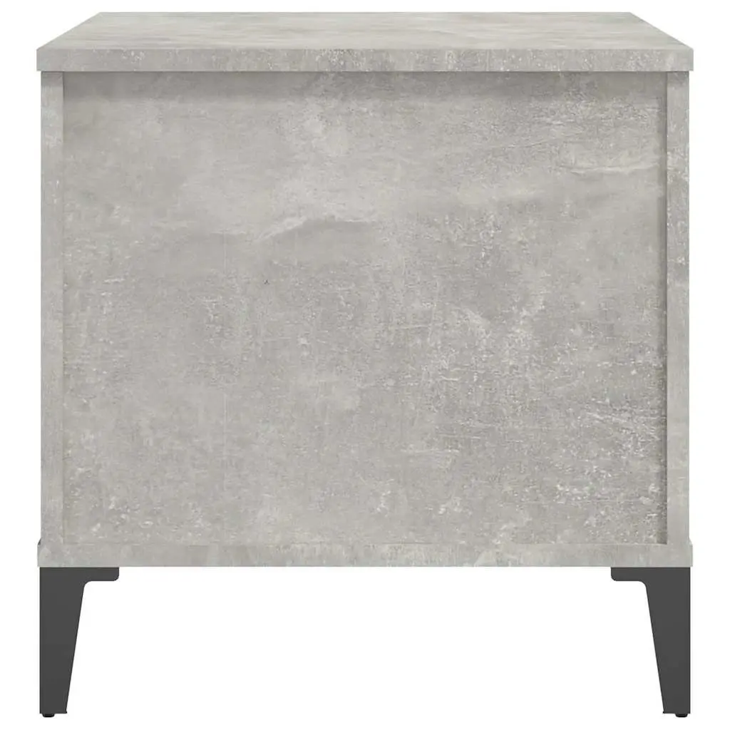 Lift Top Coffee Table Grey Engineered Wood Storage Compartment Living Room