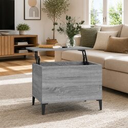 Grey Sonoma Lift-Top Coffee Table with Storage