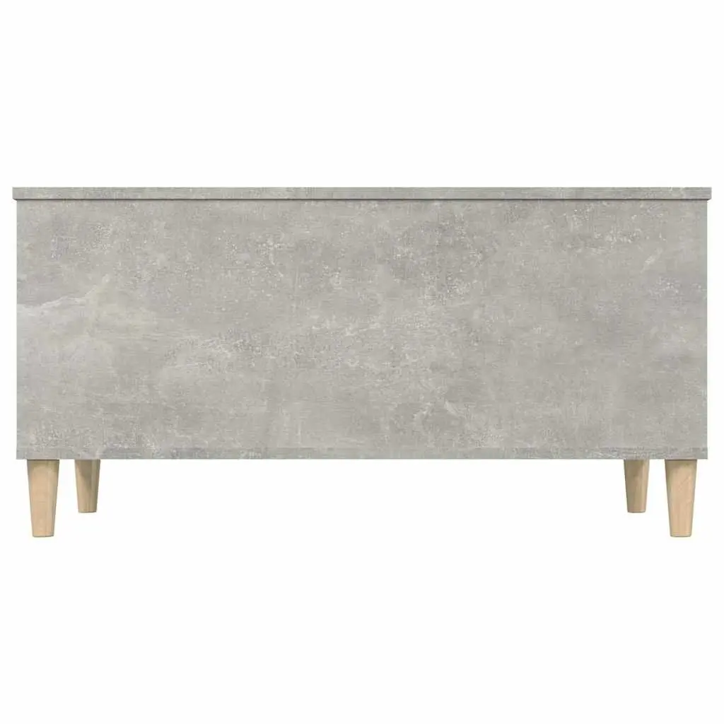 Lift Coffee Table Grey Engineered Wood Adjustable Height with Hidden Storage Compartment 90x44.5x45cm