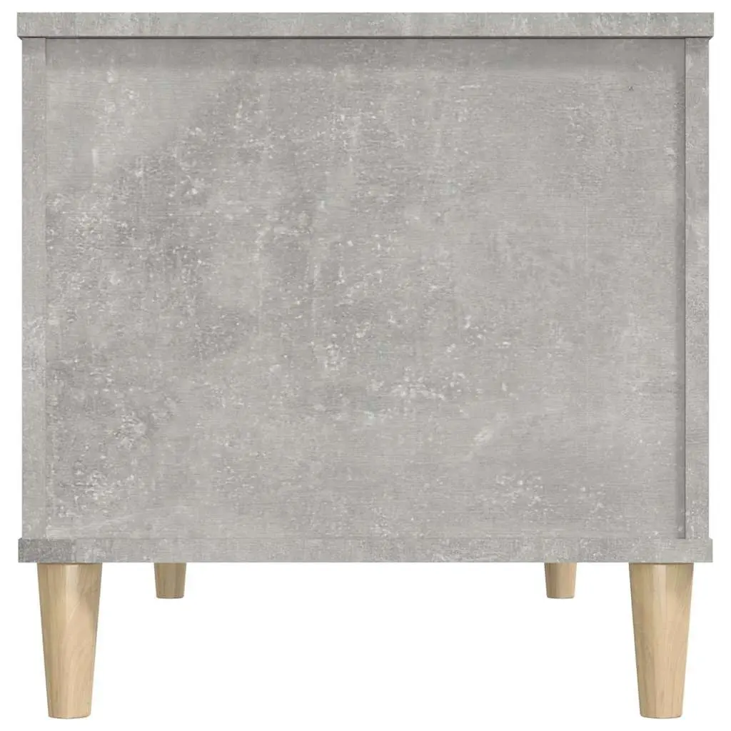 Lift Coffee Table Grey Engineered Wood Adjustable Height with Hidden Storage Compartment 90x44.5x45cm