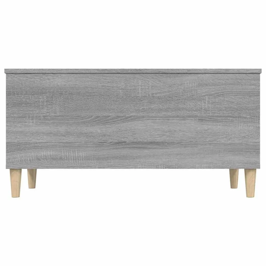 Lift-Top Coffee Table Grey Sonoma Engineered Wood Storage Compartment Living