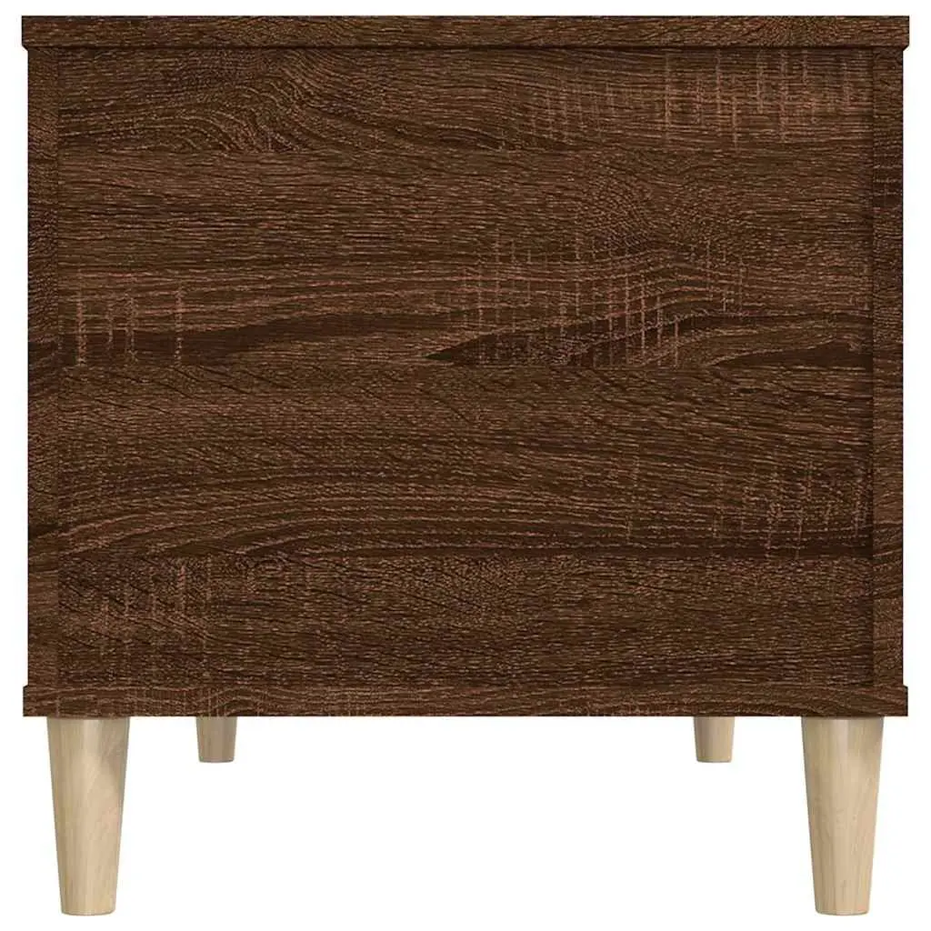 Lift-Top Coffee Table Brown Oak Engineered Wood Storage 90x44.5x45cm