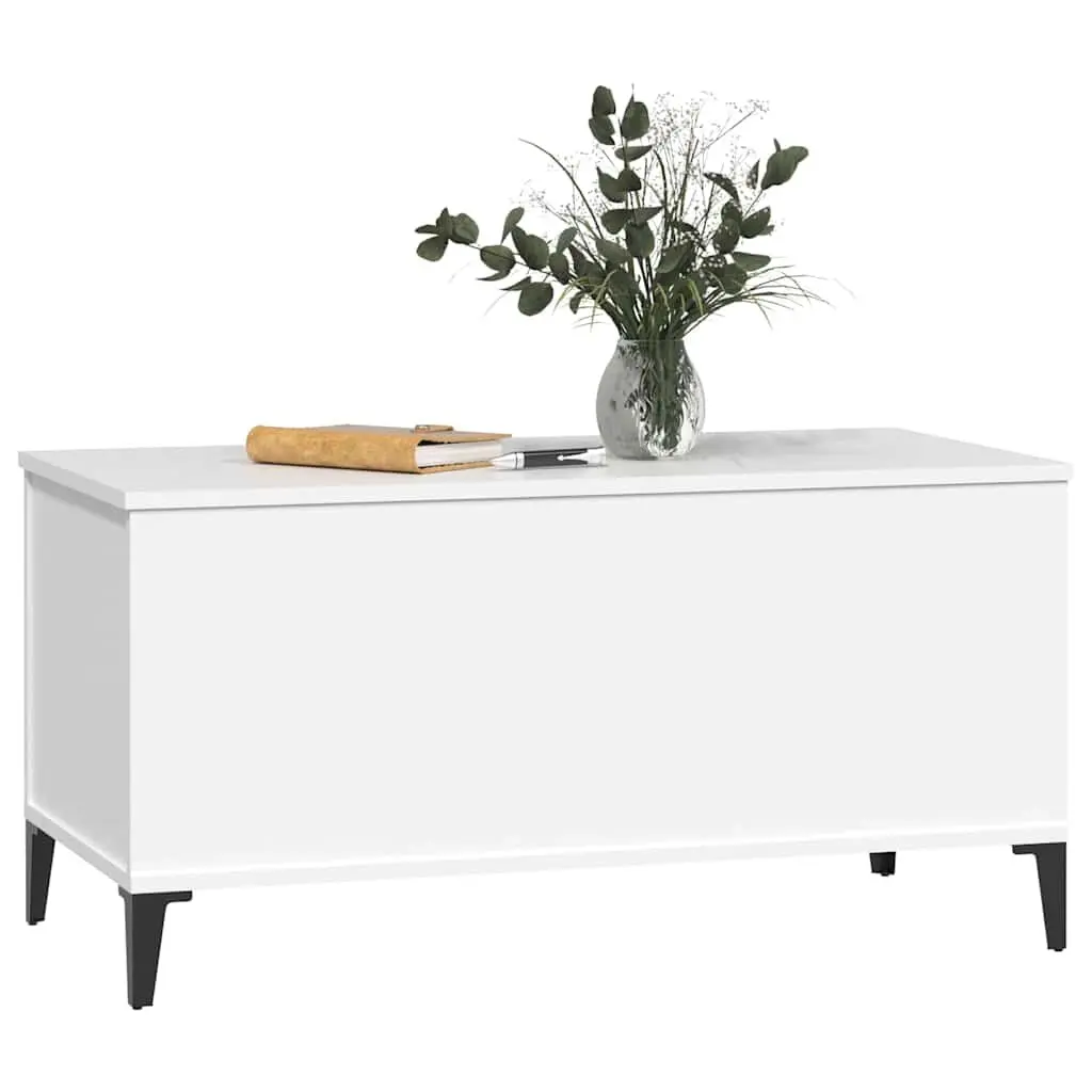 Lift-Top Coffee Table White 90x44.5x45 cm Engineered Wood