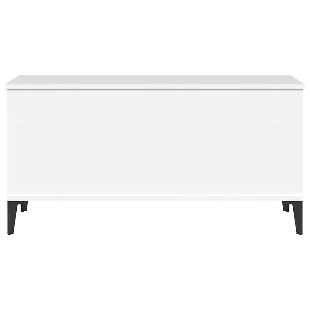 Lift-Top Coffee Table White 90x44.5x45 cm Engineered Wood