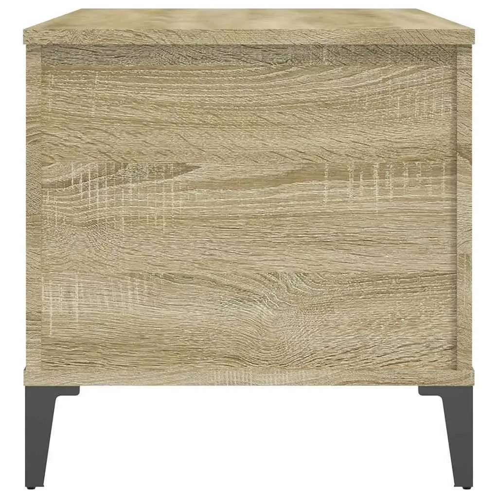 Lift Top Coffee Table Brown Engineered Wood 90L x 44.5W x 45H cm Storage Sofa Side Table