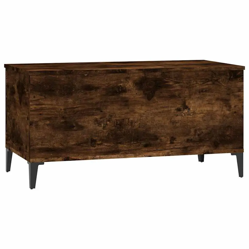 Lift-Top Coffee Table Modern Brown Engineered Wood 90L x 44.5W x 45H cm