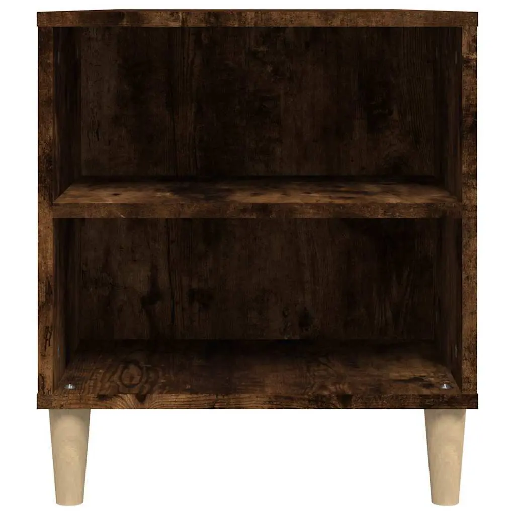 TV Cabinet Smoked Oak 102x44.5x50 cm Engineered Wood Storage Unit 4 Compartments 2 Drawers