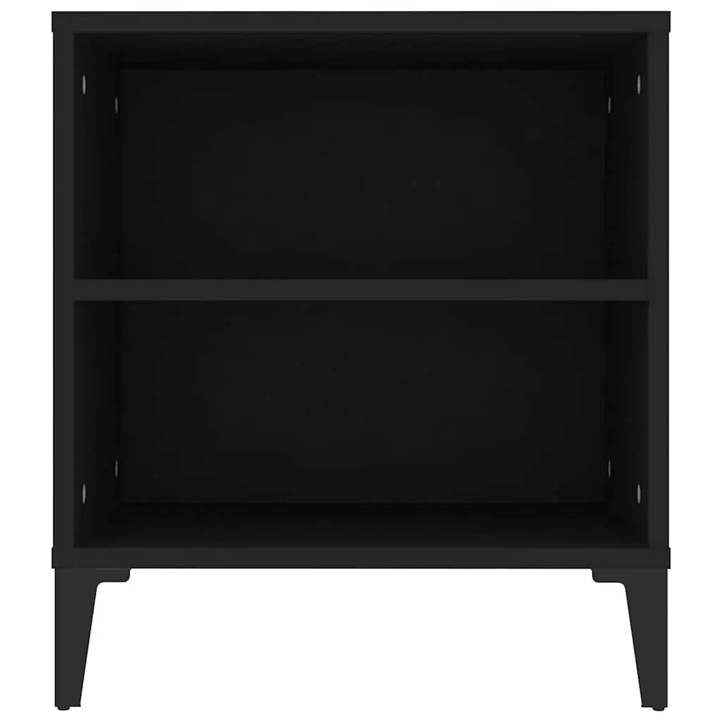 TV Cabinet Black 102x44.5x50 cm Engineered Wood Storage Unit with Drawers