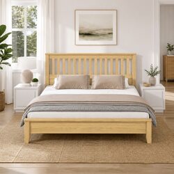 Modern White Bedside Cabinets 2 pcs for Cozy Living