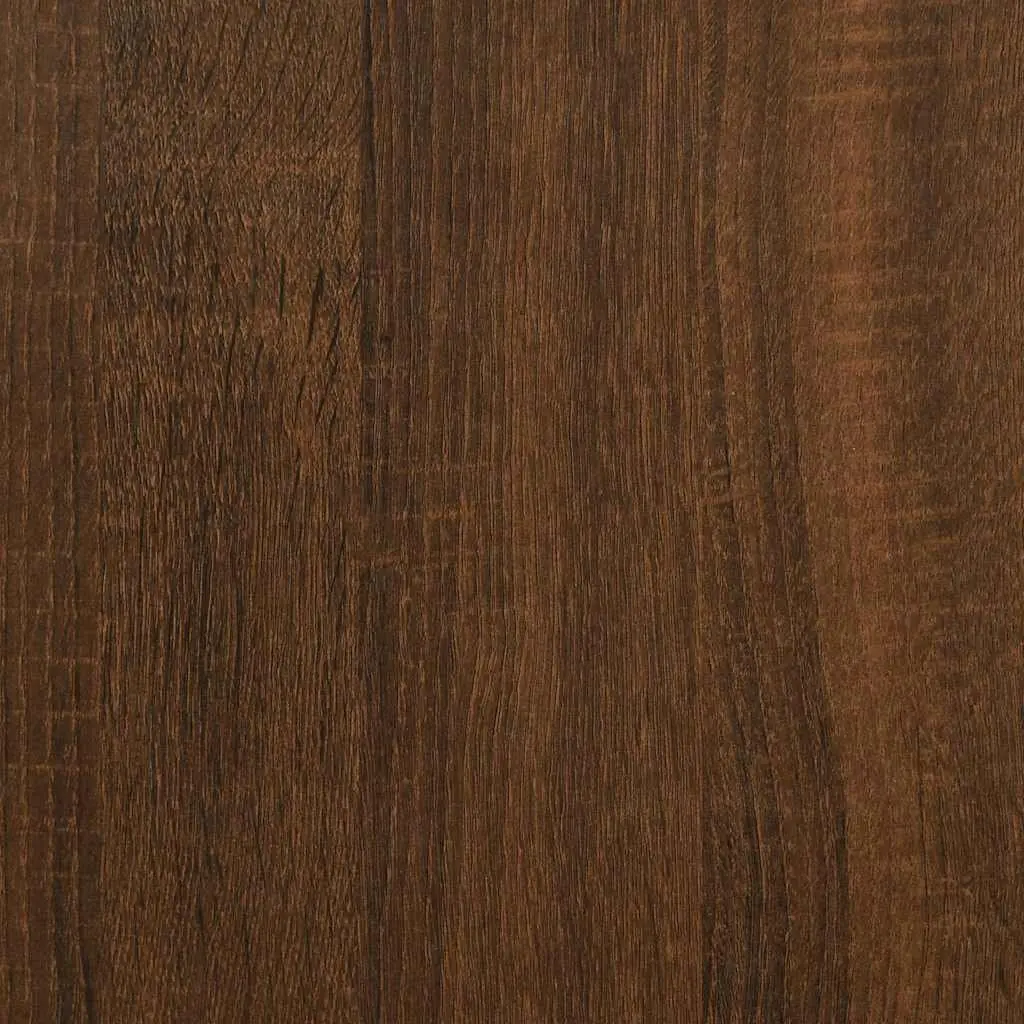 Bedside Cabinets Modern Brown Oak 44x35x45 cm Engineered Wood 2 Piece
