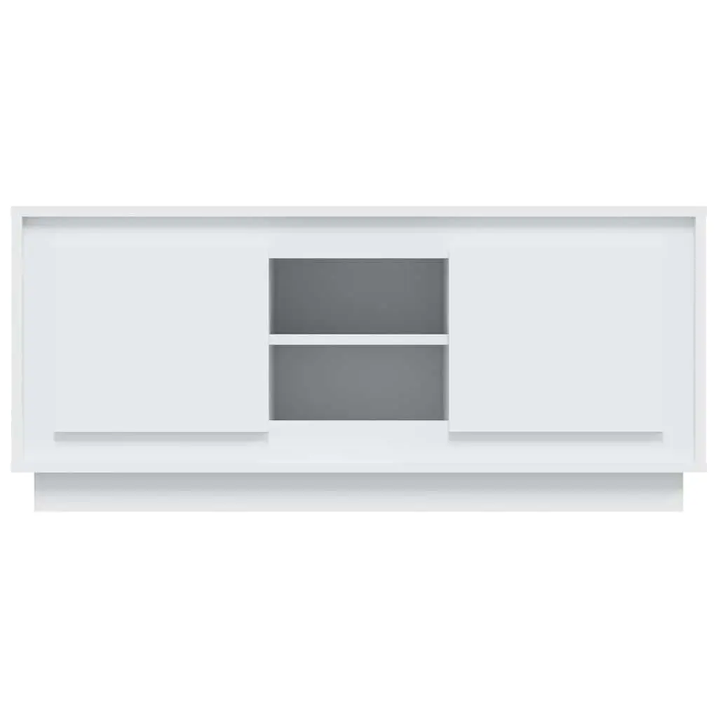 White TV Cabinet for Living Room Organization
