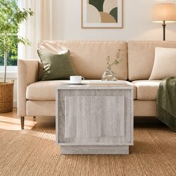 Grey Sonoma Engineered Wood Coffee Table with Storage