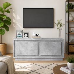 Stylish Grey Coffee Table with Storage for Living Rooms