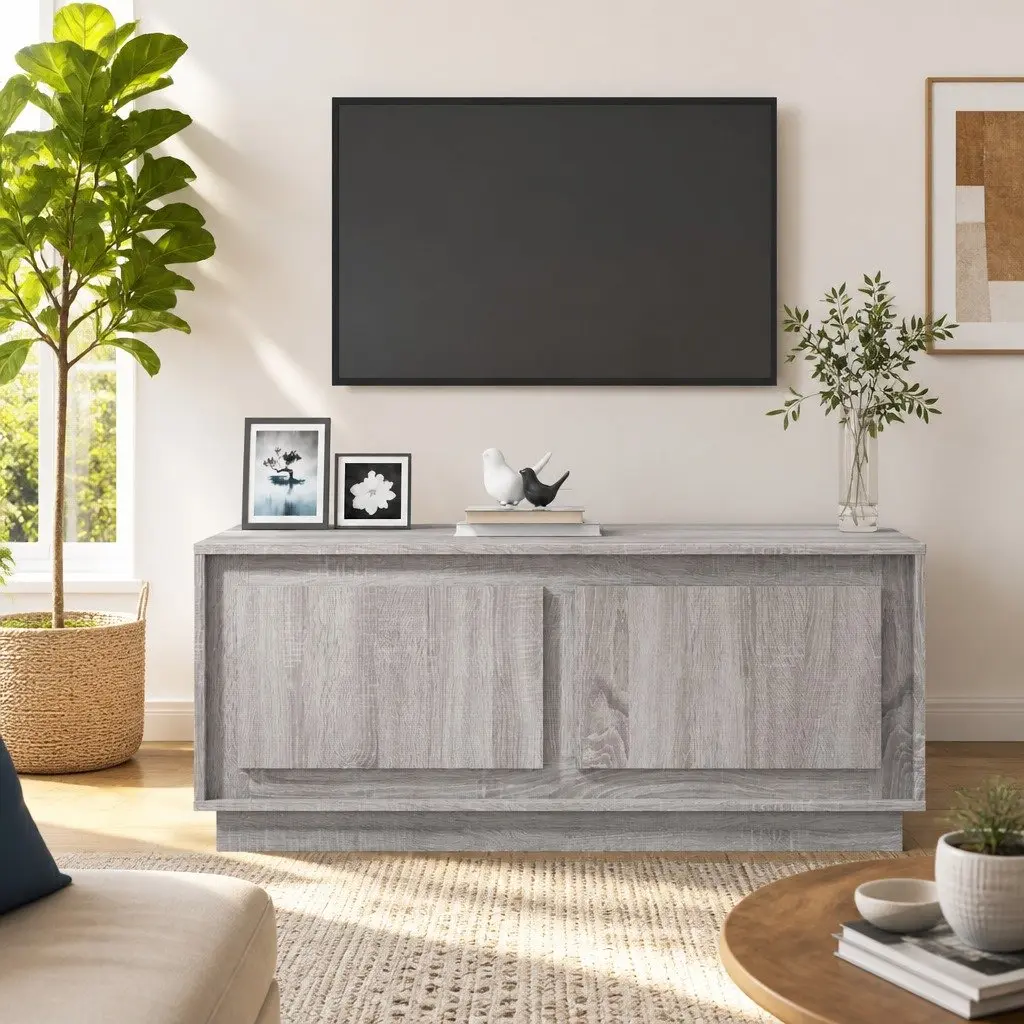 Grey Sonoma Coffee Table with Storage Compartments