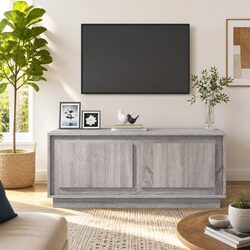 Grey Sonoma Coffee Table with Storage Compartments