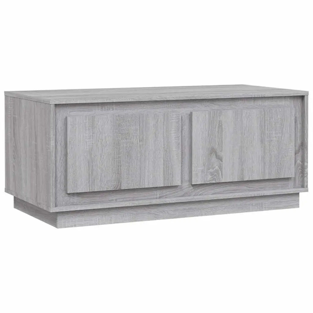 Grey Sonoma Coffee Table with Storage Compartments