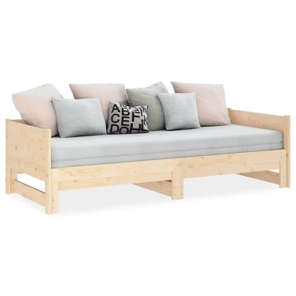 Convertible Day Bed in Solid Pine
