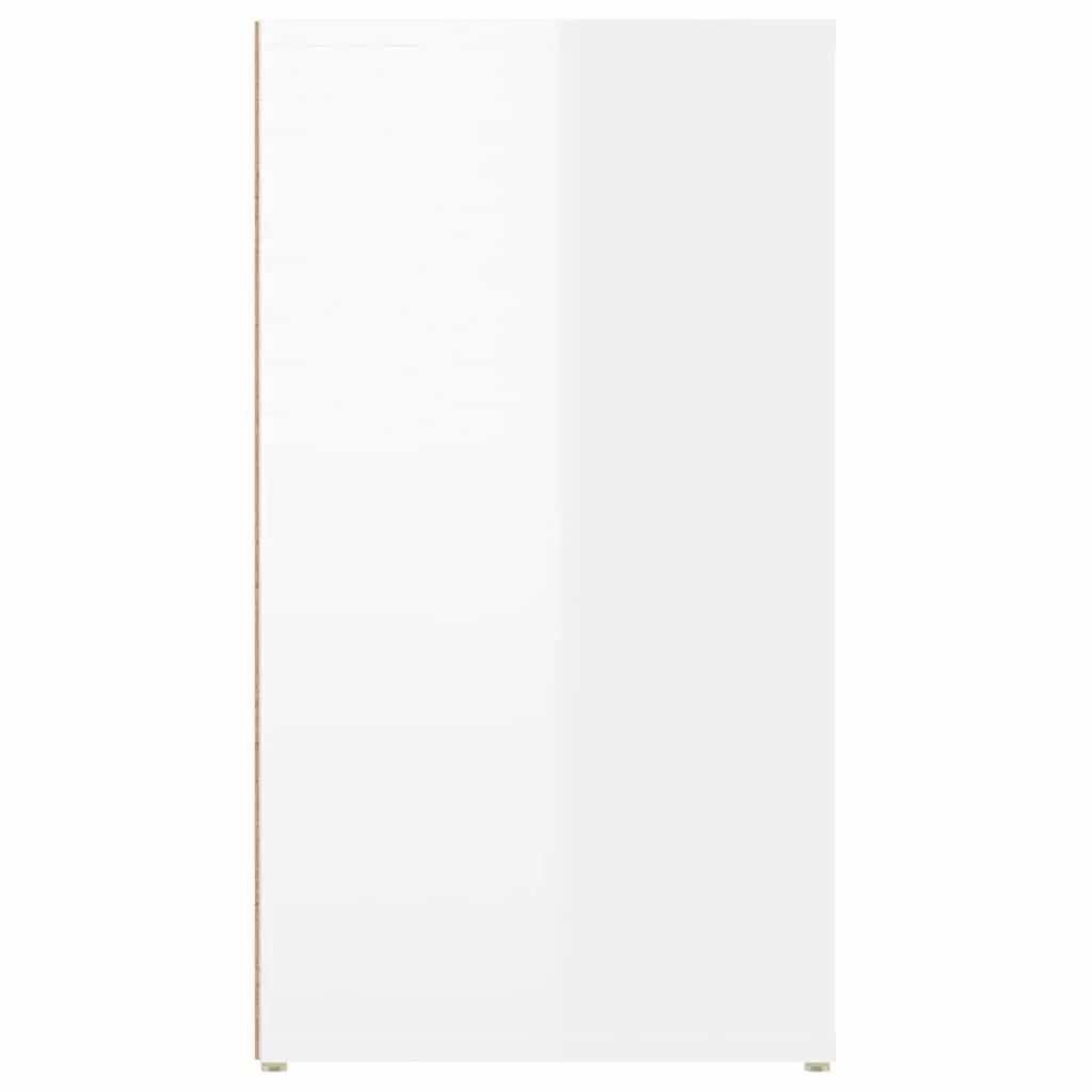 High Gloss White Storage Cabinet Sideboard