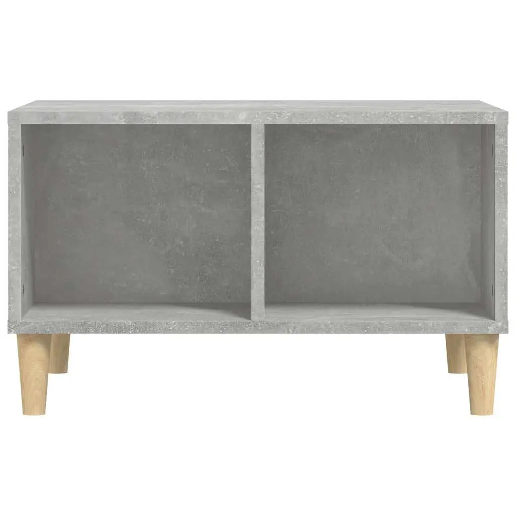 Coffee Table Grey 60x50x36.5 cm Storage Scandinavian Design Accent Table