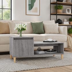 Grey Sonoma Engineered Wood Coffee Table with Storage