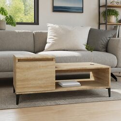 Stylish Coffee Table with Storage for Cozy Living Rooms
