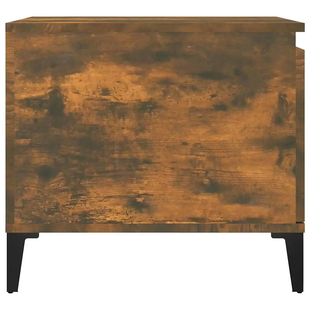Coffee Table Brown Engineered Wood 100x50x45cm