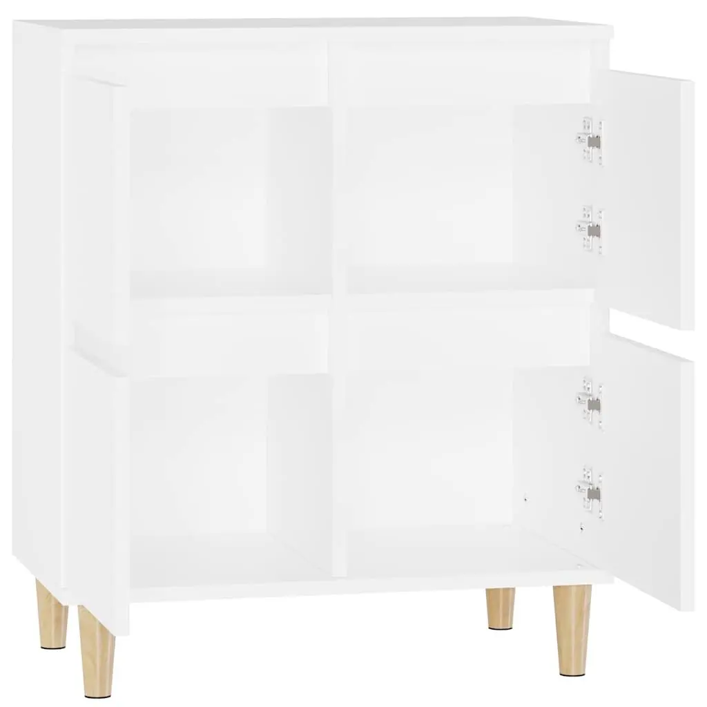 Sideboard White 60x35x70 cm Engineered Wood Storage Cabinet Buffet Furniture