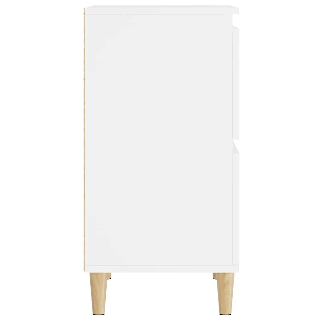 Sideboard White 60x35x70 cm Engineered Wood Storage Cabinet Buffet Furniture