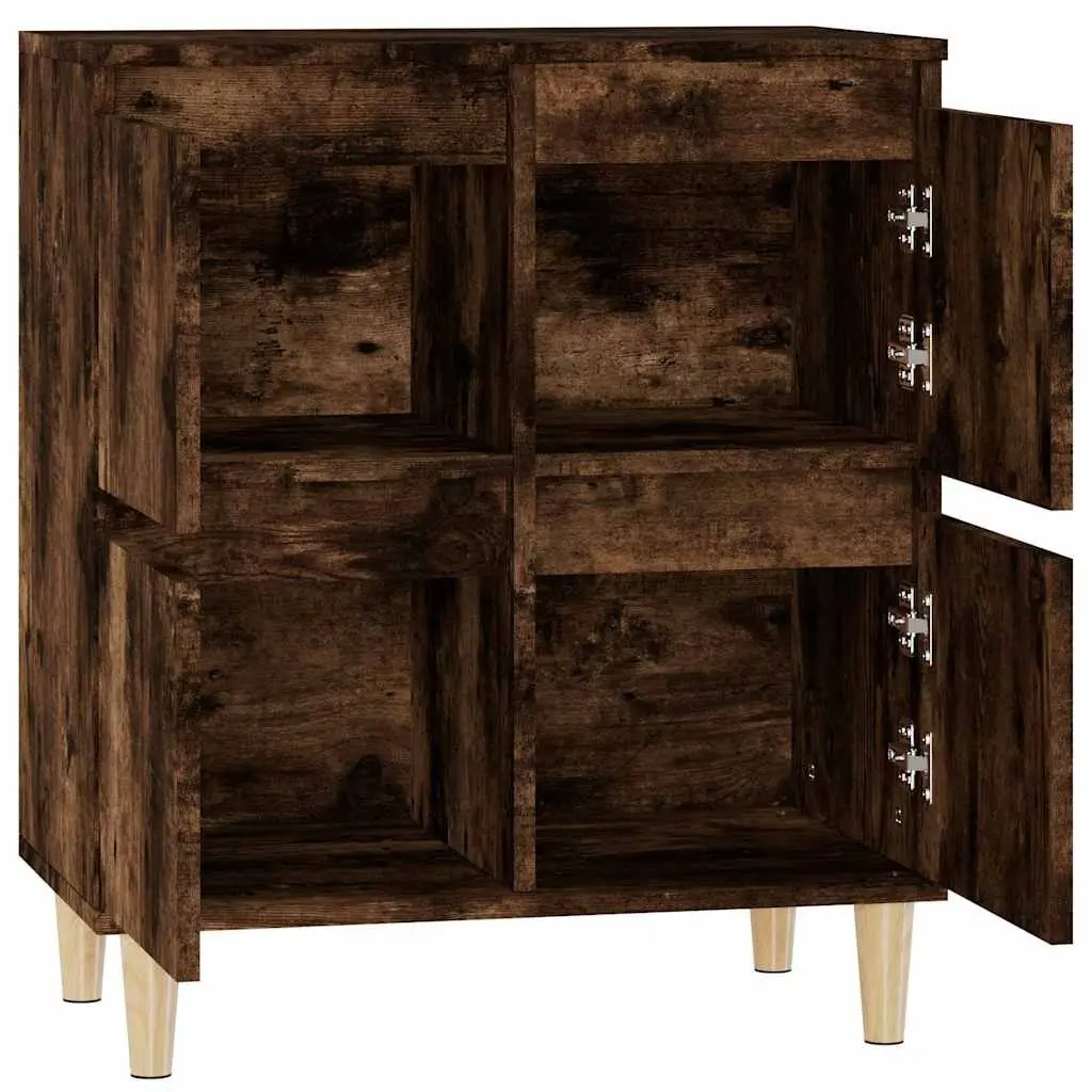 Sideboard Brown Engineered Wood 60x35x70 cm Storage Cabinet