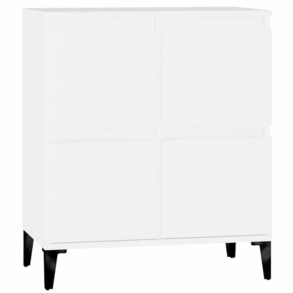 Sideboard White 60x35x70 cm Engineered Wood Storage Cabinet