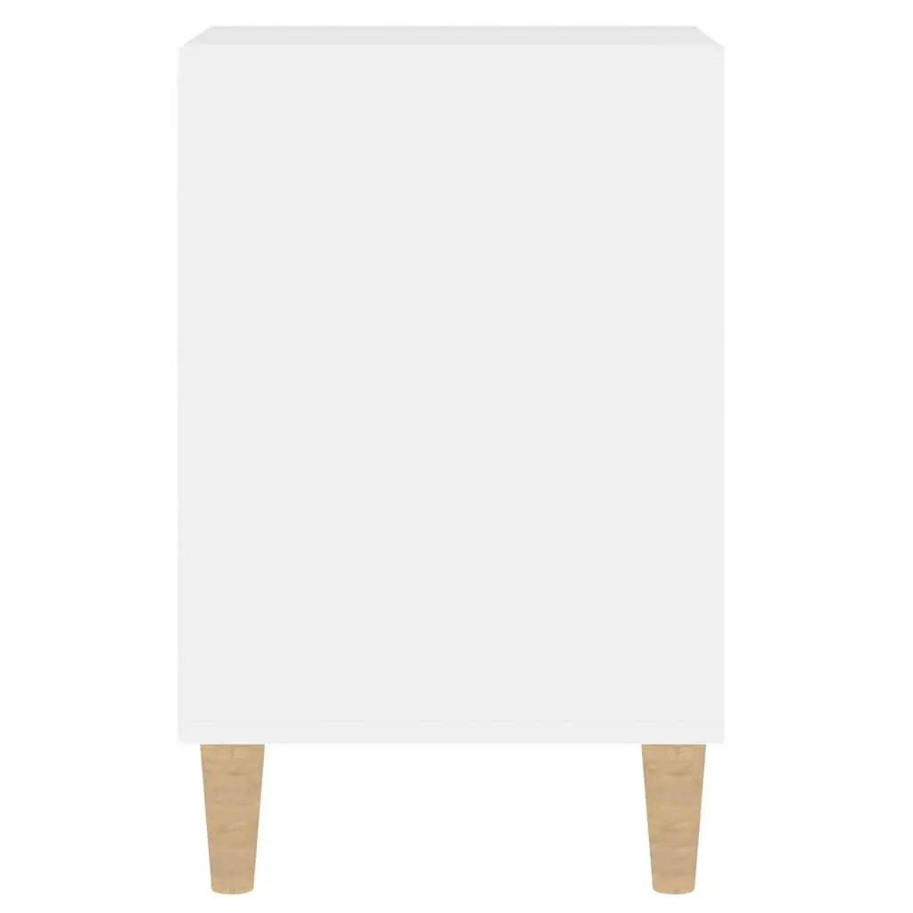 TV Cabinet High Gloss White 100 x 35 x 55 cm Engineered Wood Furniture