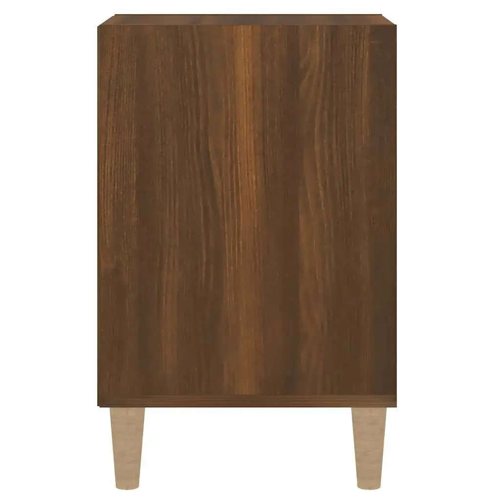 TV Cabinet Brown Oak 100x35x55cm Engineered Wood Media Storage Unit