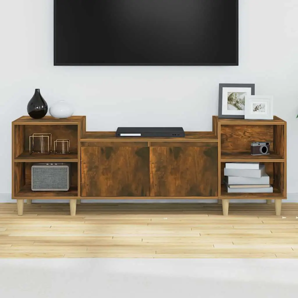 Brown Engineered Wood TV Cabinet 160x35x55cm